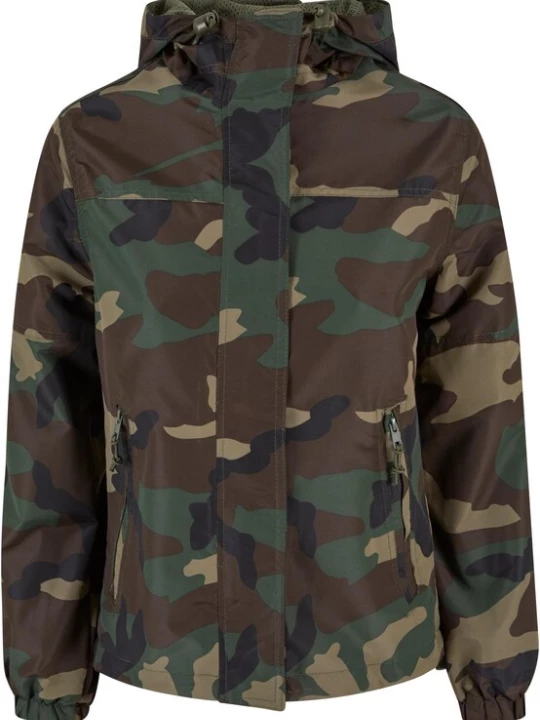 Obrázek produktu Brandit Přechodná bunda  tmavě hnědá / zelená / khaki / černá