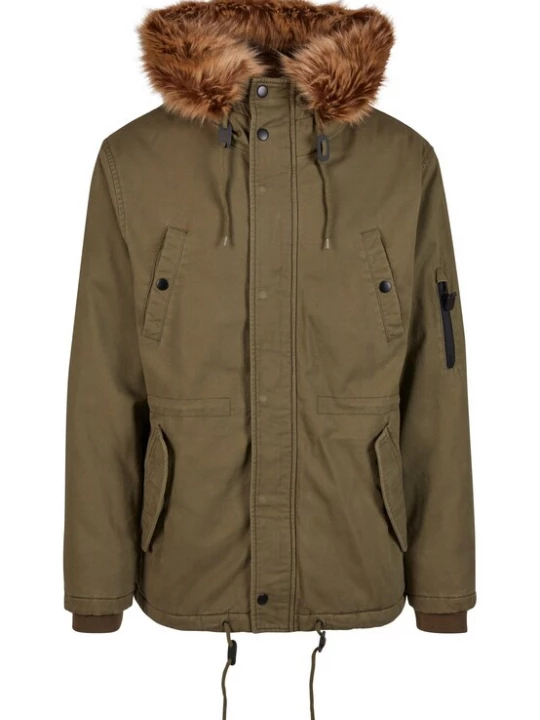 Obrázek produktu Brandit Přechodová parka 'Fish Tail'  hnědá / khaki