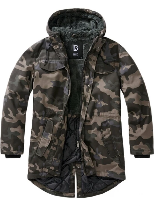 Obrázek produktu Brandit Přechodová parka 'Marsh Lake'  khaki / jedle