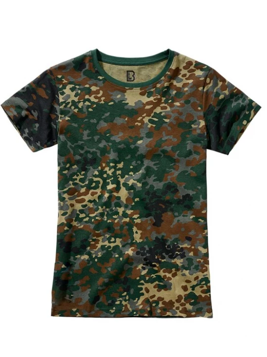 Obrázek produktu Brandit Tričko  hnědá / šedá / khaki / tmavě zelená
