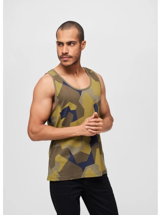 Obrázek produktu Brandit Tričko  modrá / zelená / khaki / olivová