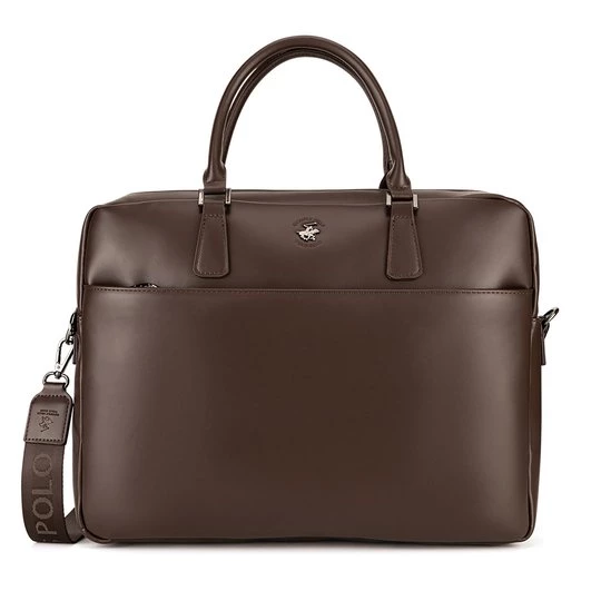 Obrázek produktu Brašna na notebook Beverly Hills Polo Club CWBEO-BHPC-L-016-07. Tmavě hnědá