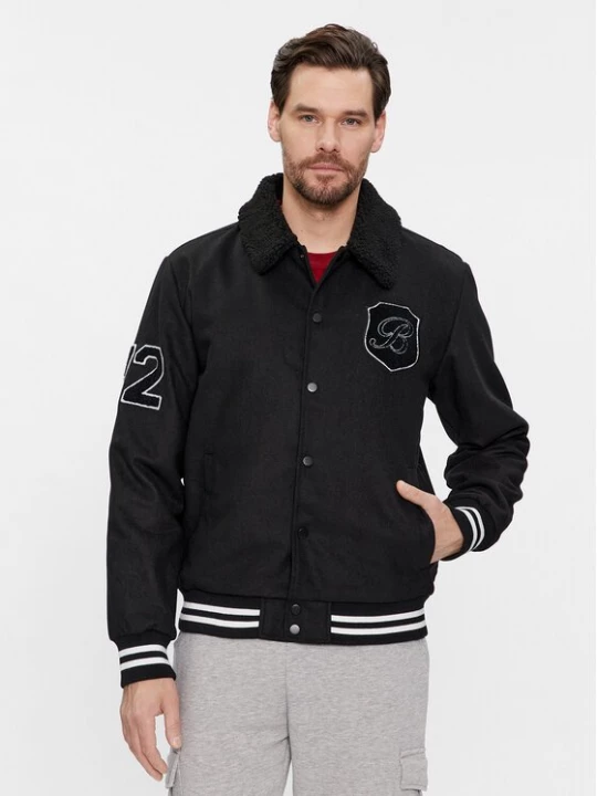 Obrázek produktu Brave Soul Bunda bomber MJK-DURDEN Černá Regular Fit