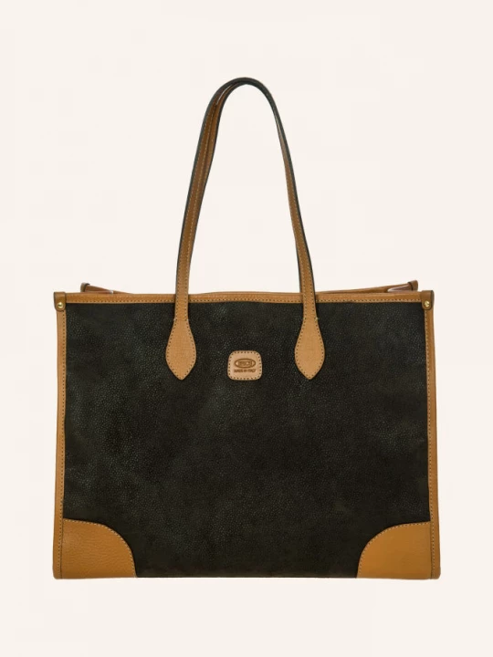 Obrázek produktu Bric's Shopper Opera Medium S Přihrádkou Na Notebook tmavě zelená / velbloudí
