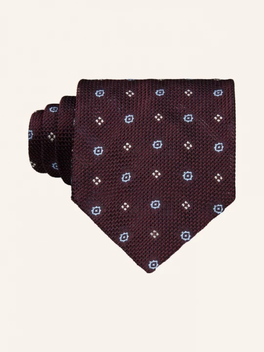 Obrázek produktu Brioni Kravata tmavě hnědá / béžová / tmavě modrá