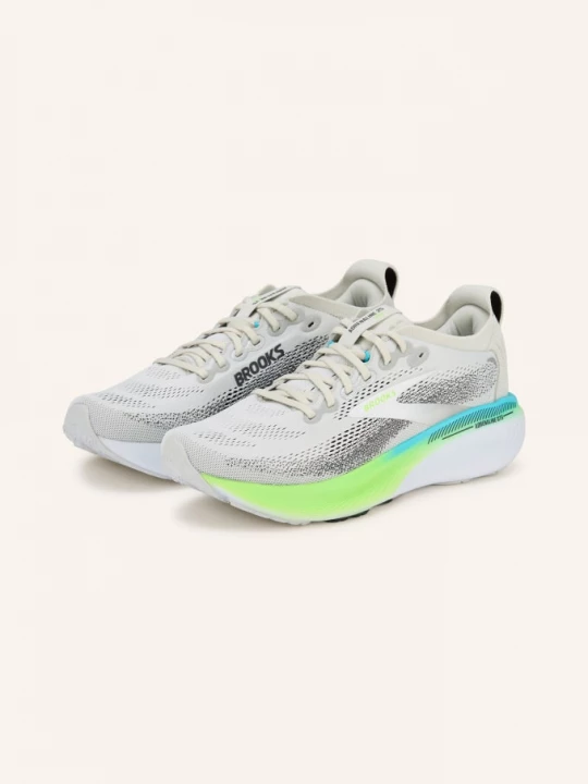 Obrázek produktu Brooks Běžecké Boty Adrenaline Gts 25 světle šedá / neonově zelená / černá