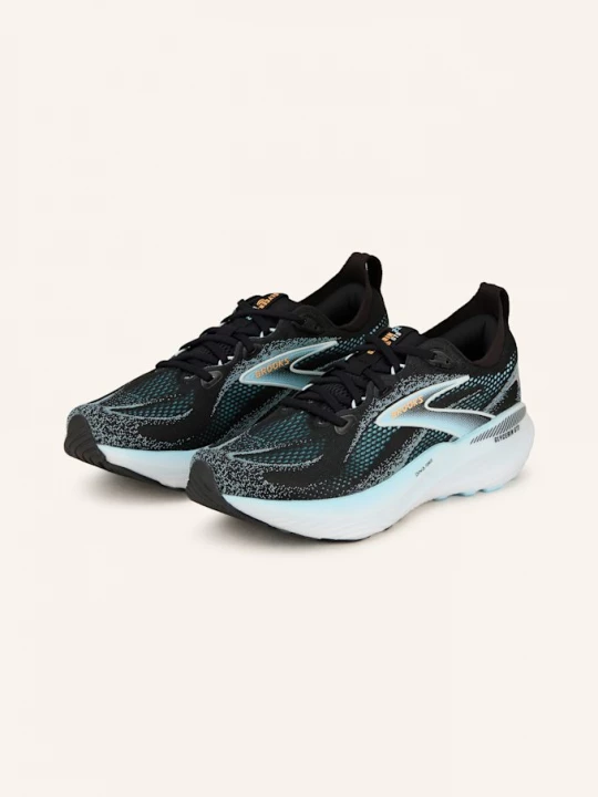 Obrázek produktu Brooks Běžecké Boty Gylcerin Gts 22 černá / světle šedá / neonově oranžová