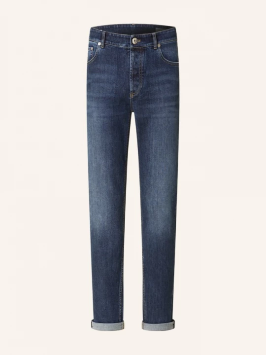 Obrázek produktu Brunello Cucinelli Džíny Traditional Fit c1468 dark denim
