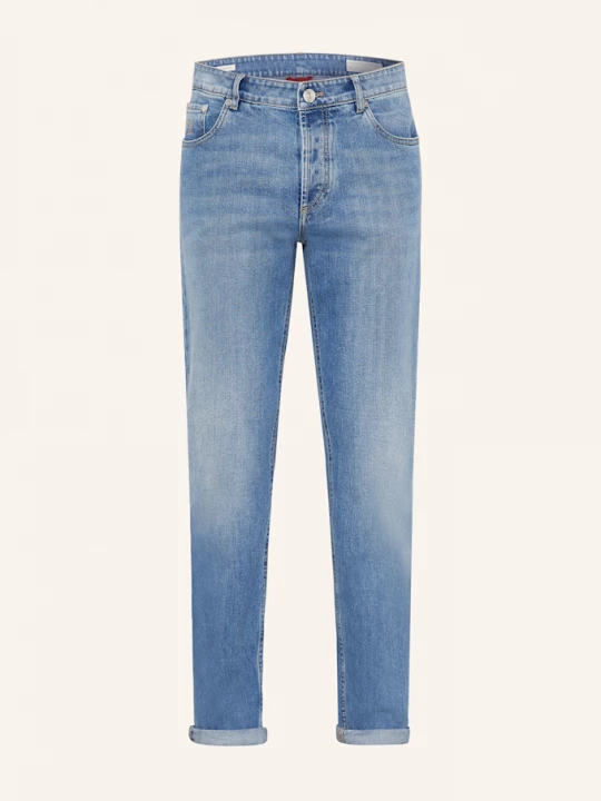 Obrázek produktu Brunello Cucinelli Džíny Traditional Fit c1470 denim chiaro old