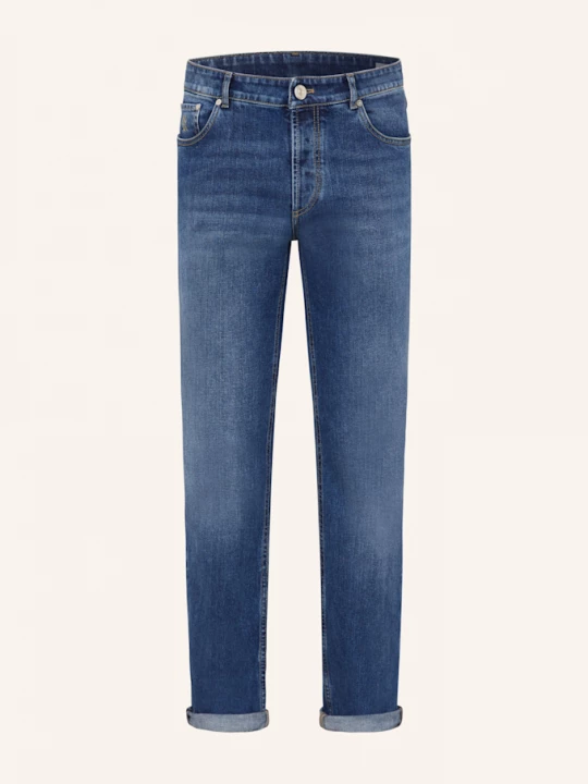 Obrázek produktu Brunello Cucinelli Džíny Traditional Fit c1471 denim medio