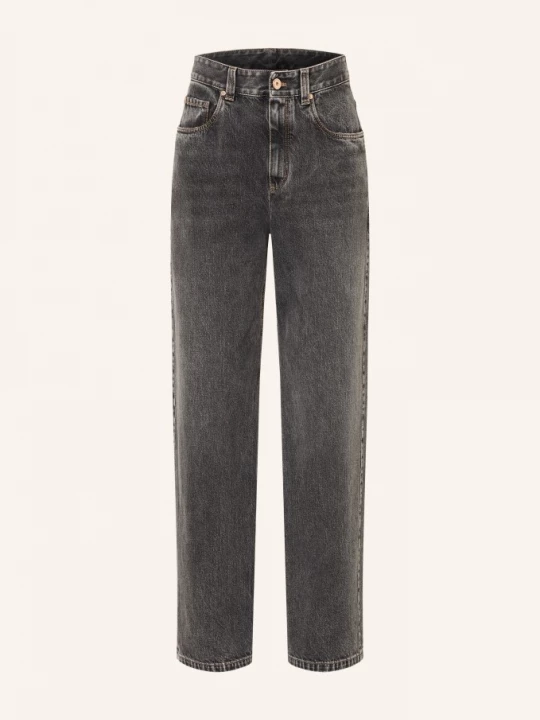 Obrázek produktu Brunello Cucinelli Rovné Džíny c9827 grey denim