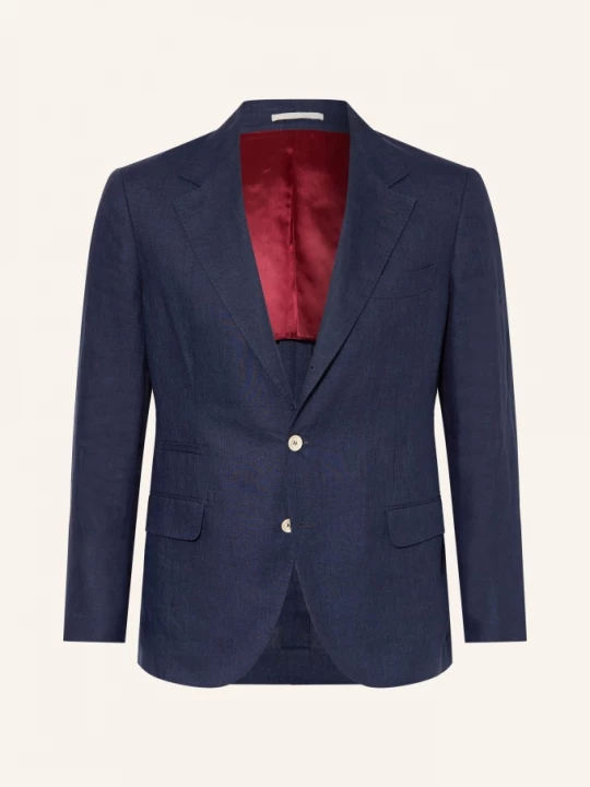 Obrázek produktu Brunello Cucinelli Sako Extra Slim Fit Z Lnu c009 navy