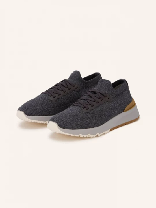 Obrázek produktu Brunello Cucinelli Sneakersy tmavě šedá