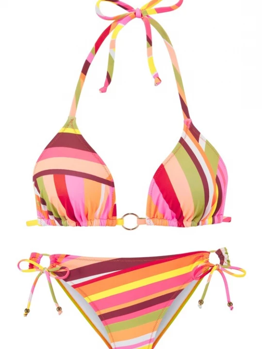 Obrázek produktu Bruno Banani Bikiny  citronově žlutá / oranžová / korálová / pink