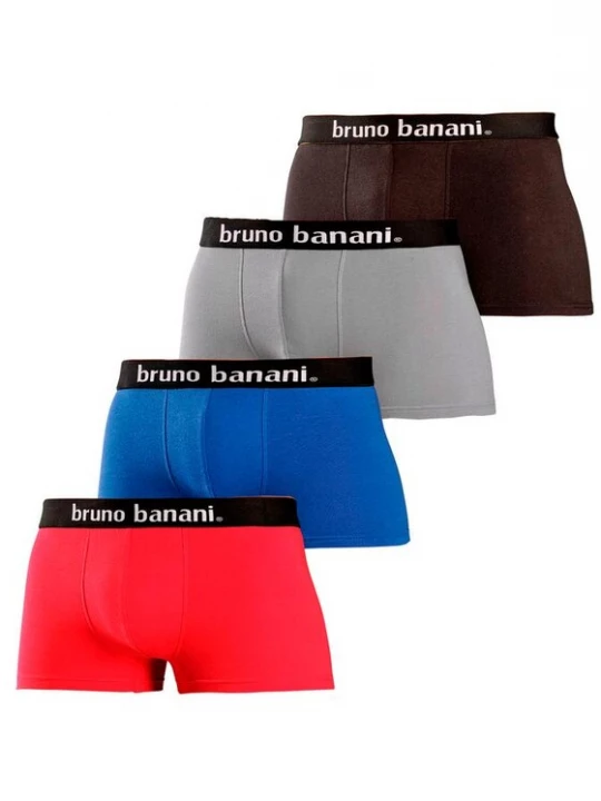 Obrázek produktu Bruno Banani Boxerky  námořnická modř / šedá / červená / černá