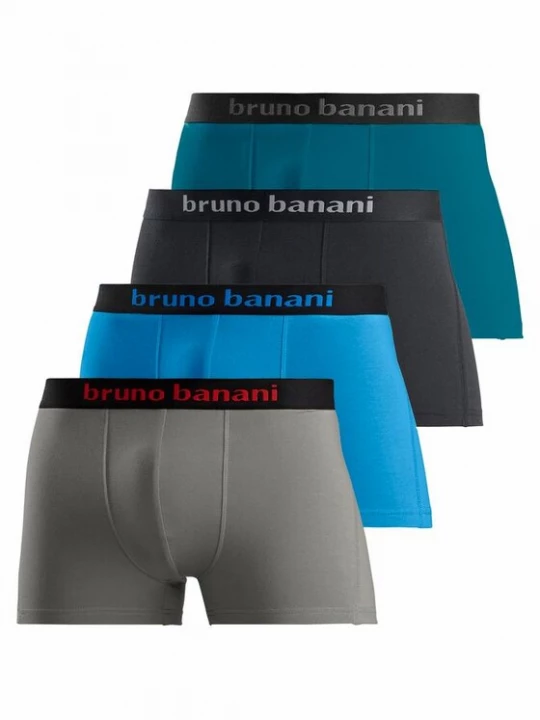 Obrázek produktu Bruno Banani Boxerky  tyrkysová / kouřově šedá / petrolejová / černá