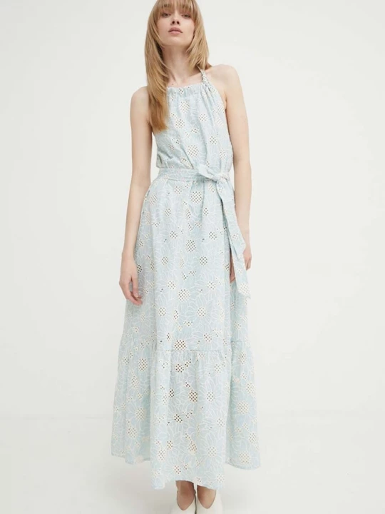 Obrázek produktu Bruuns Bazaar Bavlněné šaty Bruuns Bazaar WoodbineBBKaia dress modrá