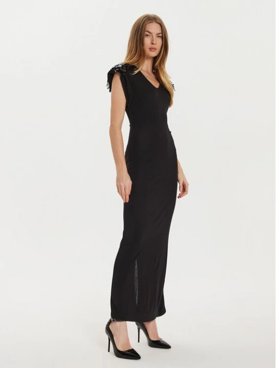 Obrázek produktu Bruuns Bazaar Koktejlové šaty Dorit BBW4213 Černá Slim Fit