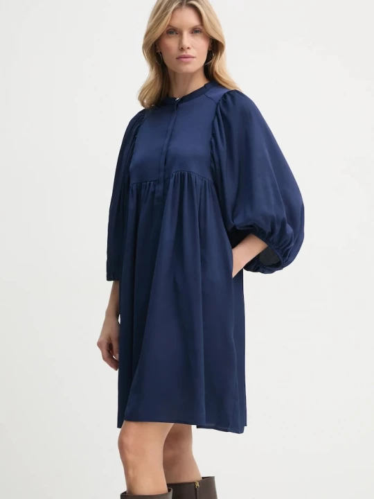 Obrázek produktu Bruuns Bazaar Šaty Bruuns Bazaar Acacia Sarina námořnická modř