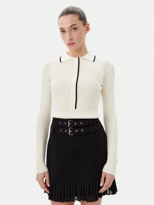 Obrázek produktu Bruuns Bazaar Svetr Johania BBW3653 Bílá Slim Fit