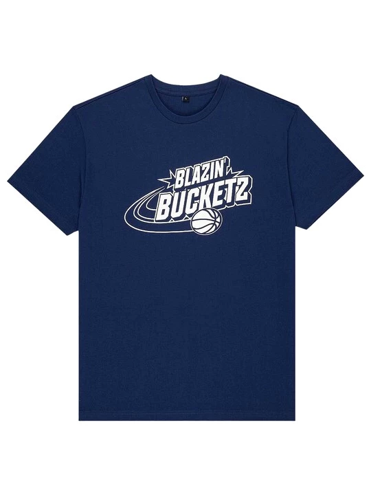 Obrázek produktu Bucketz Tričko  tmavě modrá / bílá