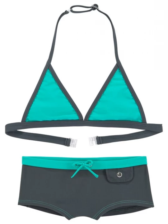 Obrázek produktu BUFFALO Bikiny antracitová / nefritová