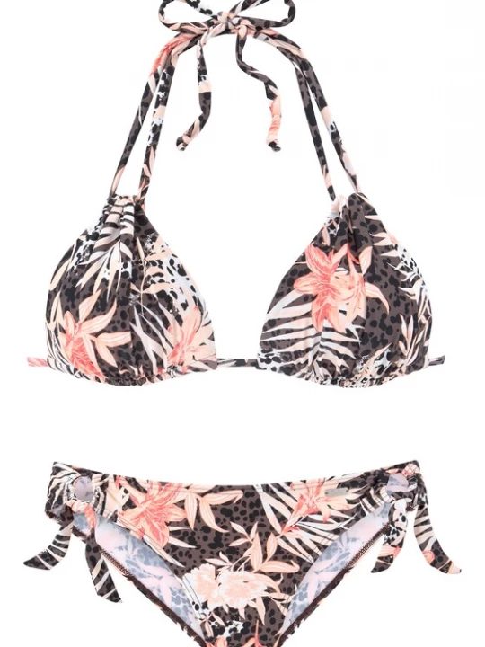 Obrázek produktu BUFFALO Bikiny  hnědá / růžová / černá / bílá