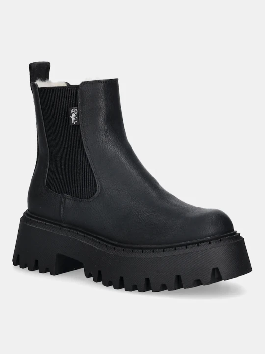 Obrázek produktu Buffalo Boty s gumou Aspen Chelsea Warm černá