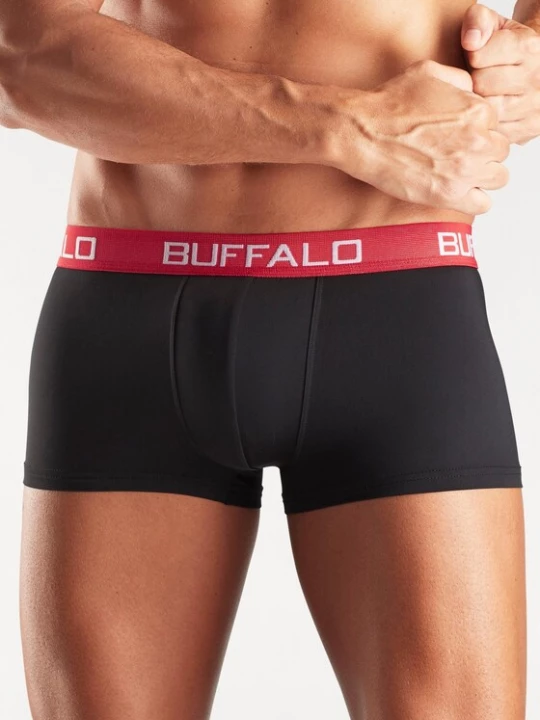 Obrázek produktu BUFFALO Boxerky žlutá / fialová / červená / černá