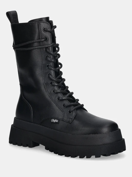 Obrázek produktu Buffalo Farmářky Pluto Lace Up Mid černá