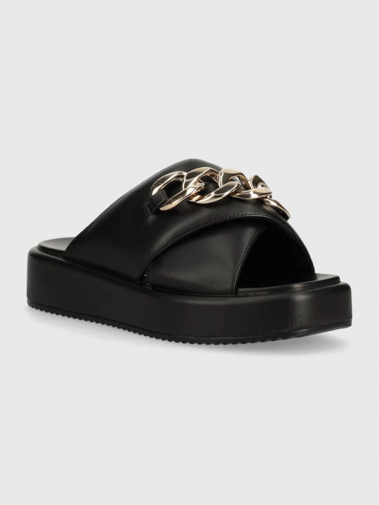 Obrázek produktu Buffalo Pantofle Buffalo Mia Cross Chain černá