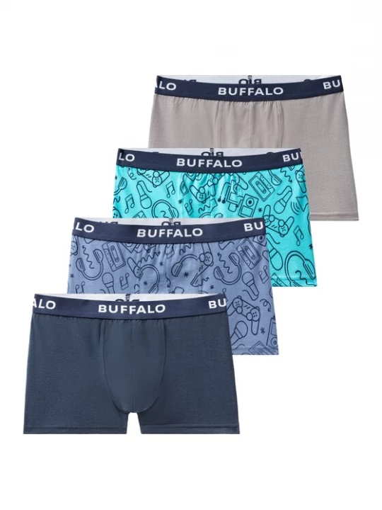 Obrázek produktu BUFFALO Spodní prádlo námořnická modř / světlemodrá / šedá / černá