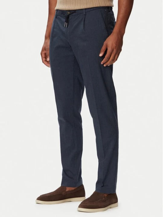 Obrázek produktu Bugatti Chino kalhoty 1950-16210E Tmavomodrá Slim Fit