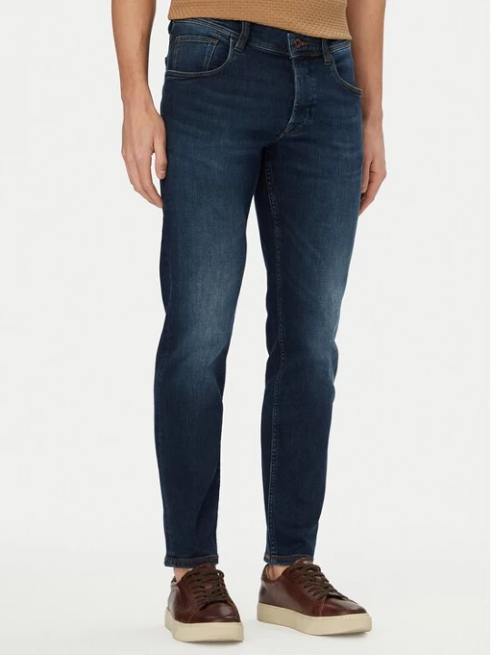 Obrázek produktu Bugatti Jeansy 3108D-16671E Tmavomodrá Slim Fit
