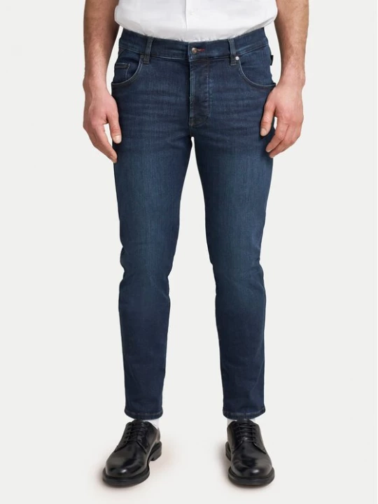 Obrázek produktu Bugatti Jeansy 3278D 96635 Tmavomodrá Slim Fit
