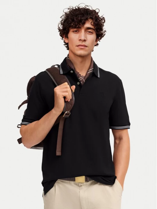 Obrázek produktu Bugatti Polokošile 8150-15001E Černá Regular Fit