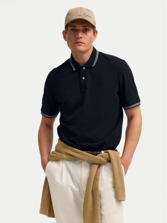 Obrázek produktu Bugatti Polokošile 8150-15001E Tmavomodrá Regular Fit