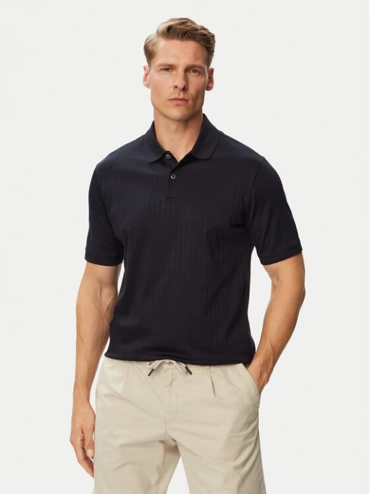 Obrázek produktu Bugatti Polokošile 8150-15105E Tmavomodrá Regular Fit