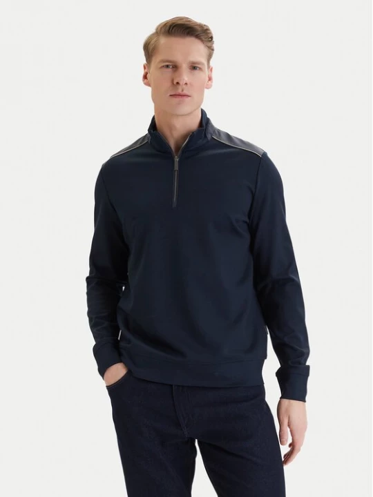 Obrázek produktu Bugatti Svetr 8550-15123E Tmavomodrá Regular Fit