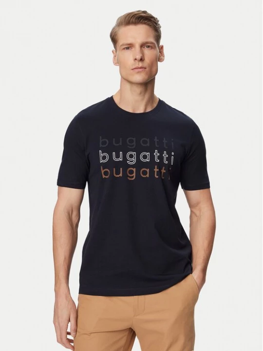 Obrázek produktu Bugatti T-Shirt 8350-15042E Tmavomodrá Regular Fit