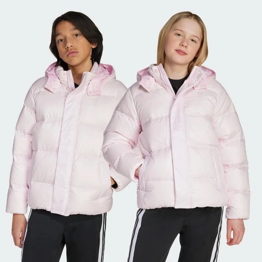 Obrázek produktu Bunda Adicolor Down Kids Adidas Clear Pink