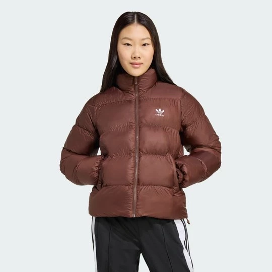 Obrázek produktu Bunda Adicolor Short Puffer Adidas Auburn