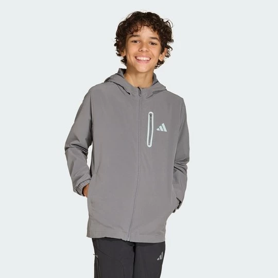 Obrázek produktu BUNDA ADIDAS BOYS HOODED TECH WOVEN