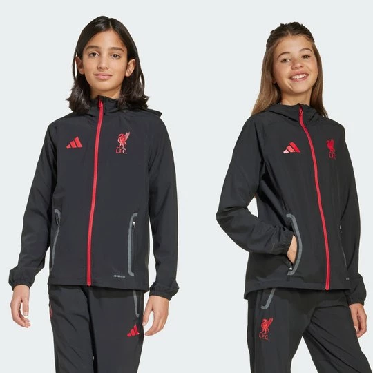 Obrázek produktu Bunda Liverpool FC Tiro 25 Competition Vis Tech Travel Adidas černá