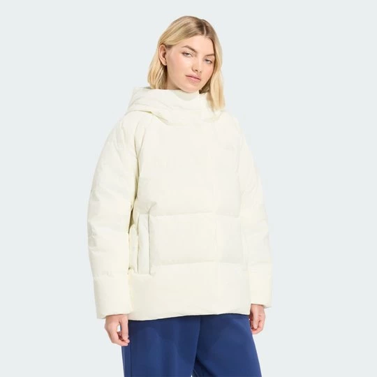 Obrázek produktu BUNDA S KAPUCÍ HELIONIC DOWN PUFFER Adidas Off White