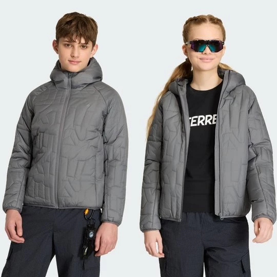 Obrázek produktu Bunda Terrex Kids Xperior CLIMAWARM Padded Adidas Grey Four