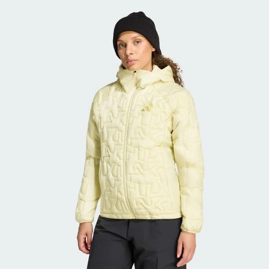 Obrázek produktu Bunda Terrex Xperior PRIMALOFT Loose Fill Insulated Hooded Adidas Dual Yellow