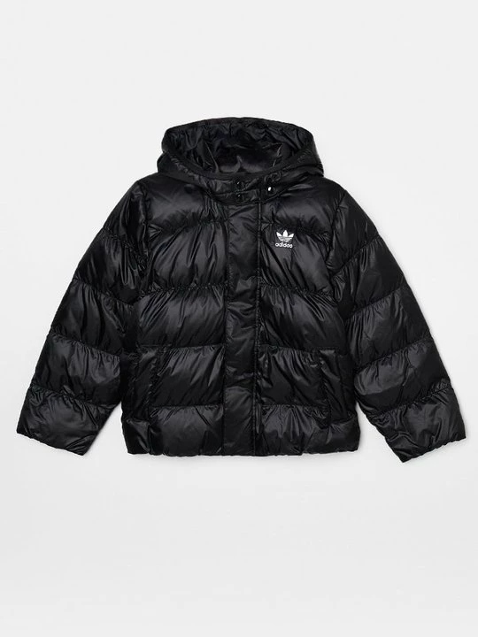 Obrázek produktu Bunda z prachového peří adidas Originals melírovaná antracitová