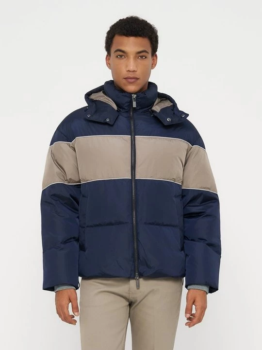 Obrázek produktu Bunda z prachového peří Armani Exchange šedomodrý denim