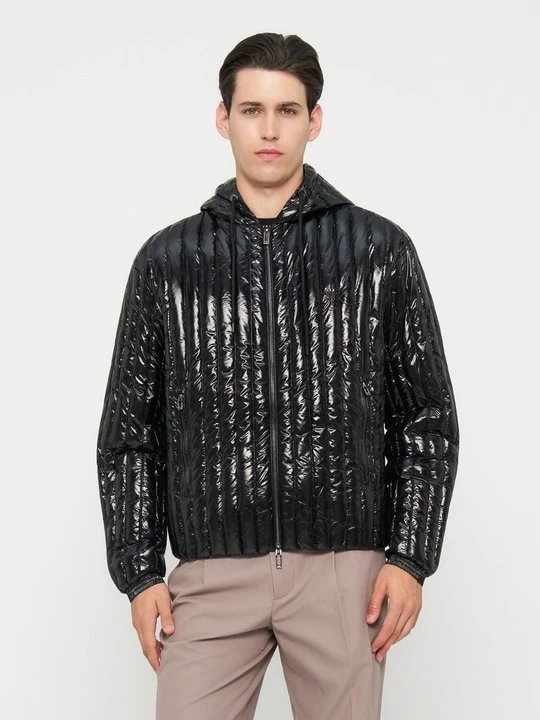 Obrázek produktu Bunda z prachového peří Emporio Armani černá